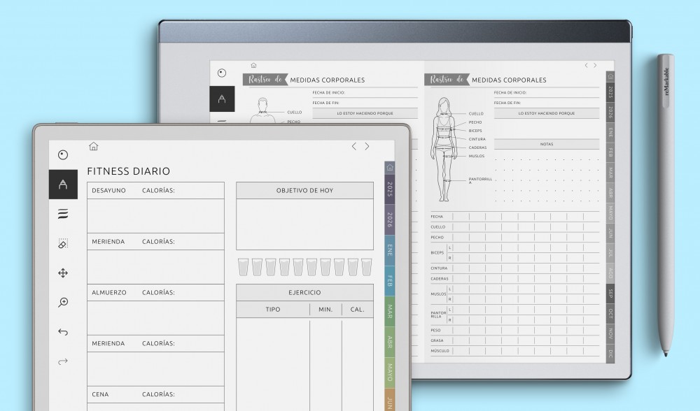 reMarkable Fitness Planners