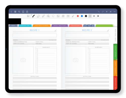 Cool Digital Recipe Book
